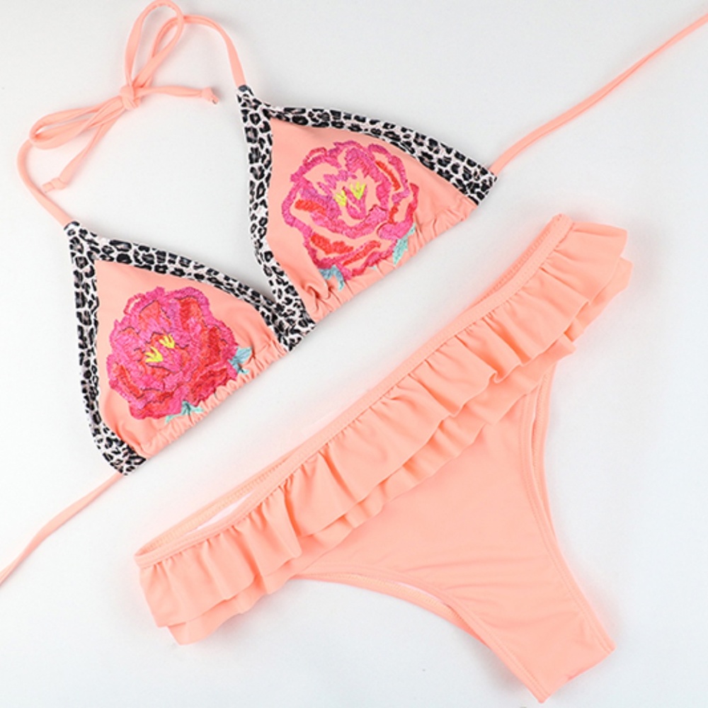 EMBROIDERED BIKINI